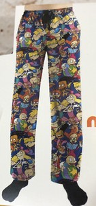 Rugrats pajamas sleep pants mens small stimpy nickelodeon lounge pockets new CC | eBay