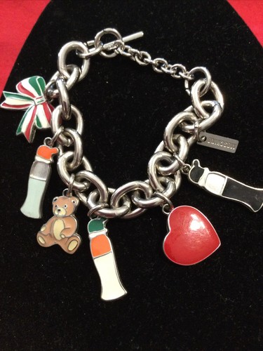 moschino charm bracelet