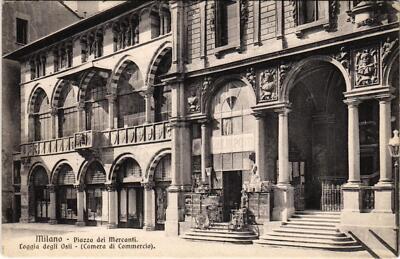 CPA Milano Piazza dei Mercanti Comera di Commercio ITALY (803324)