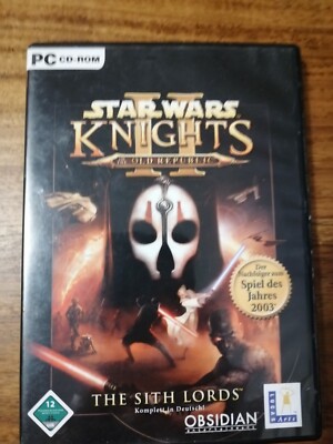 Star Wars: Knights of The Old Republic Ii-The Sith Lords (PC, 2005)
