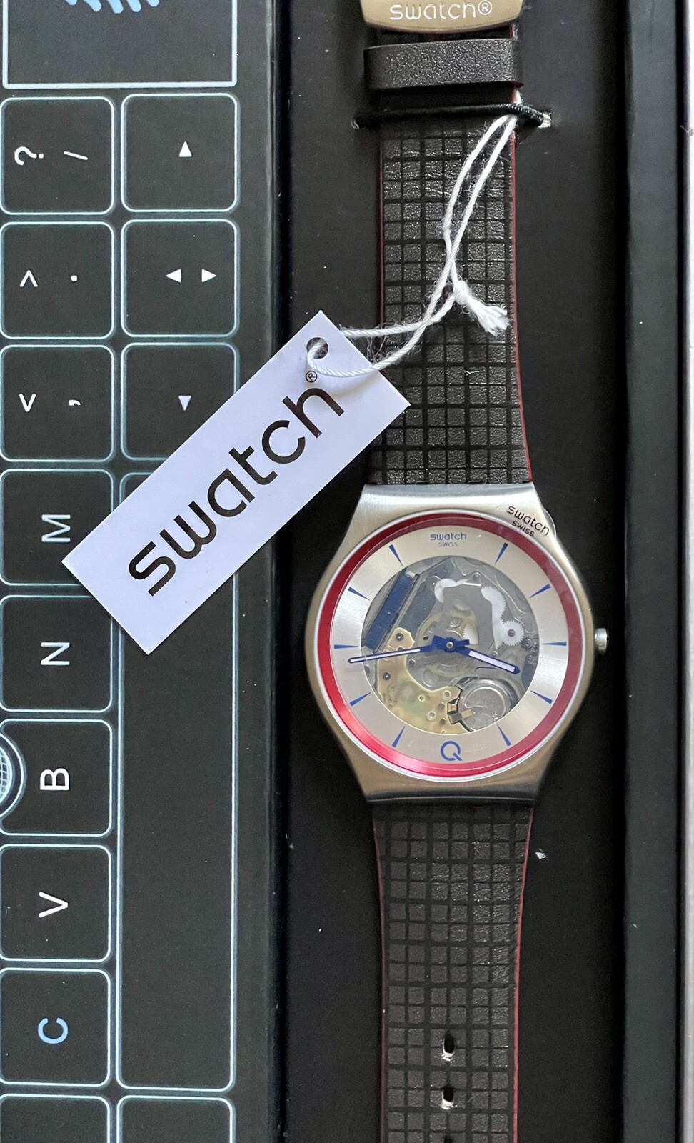 No Time To Die - Swatch James Bond 007 Q Edition, Limited Edition BNIB with tag