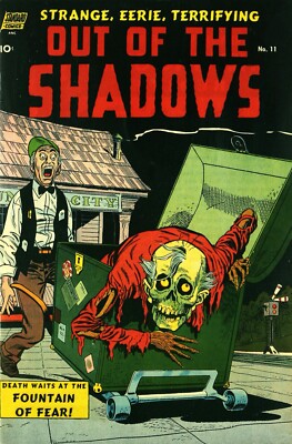 Out Of The Shadows 11 Comic Book Cover Art Giclee Reproduction on Canvas