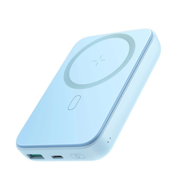Joyroom 20 W 10000 Mah Powerbank + USB-A – USB-C 0,25 M Kabel – Hellblau-image