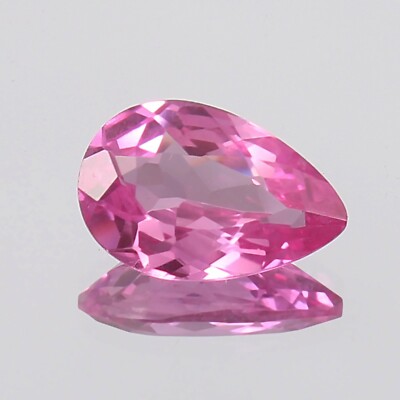 AAA 2.50 CT Natural Flawless Ceylon Pink Sapphire Pear Loose Gemstone Cut 11x7MM