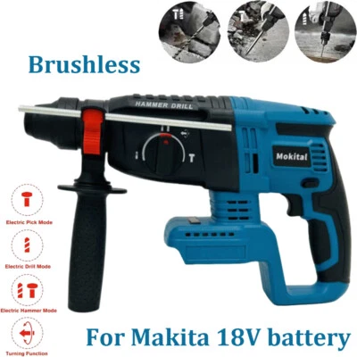 For Makita 18V LXT Cordless Brushless Hammer SDS Rotary Drill Tool Body Only