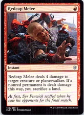 Redcap Melee Magic The Gathering Throne Of Eldraine Light Play
