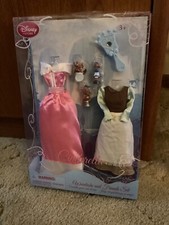 Brand New Disney Store Princess Cinderella Wardrobe Friends Set