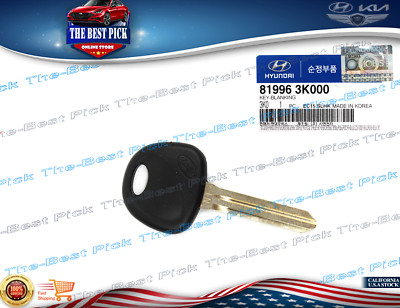  GENUINE  KEY BLANKING UNCUT for 2005-2010 Hyundai Sonata  OEM  819963K000