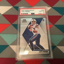 Jake Fromm #242 Bills Georgia RC QB - 2020 Panini Mosaic PSA 10 Gem Mint