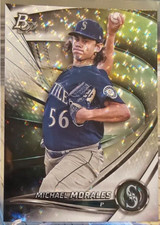 2022 Bowman Platinum Ice Foil Michael Morales #TOP-23 Seattle Mariners