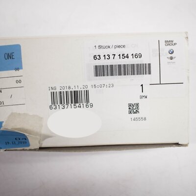 BMW 5 F11 Front Left Wing Turn Indicator Chrome Trim 63137154169  