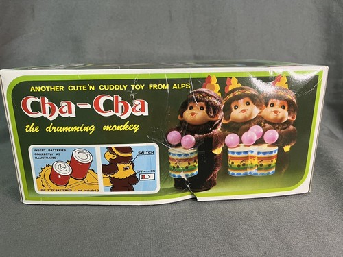 Vintage ALPS Cha-Cha the Drumming Monkey - Picture 6 of 7