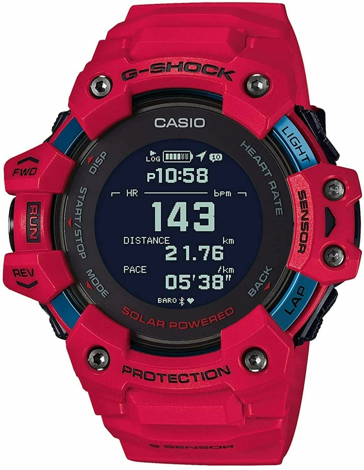 CASIO G-SHOCK G-SQUAD GBD-H1000-4JR Men's Watch New in Box