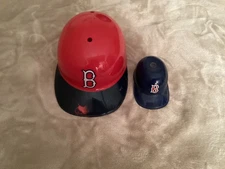 Vintage Boston Red Sox Plastic Batting Helmet 1970's ~ Made by Laich MLB  #2