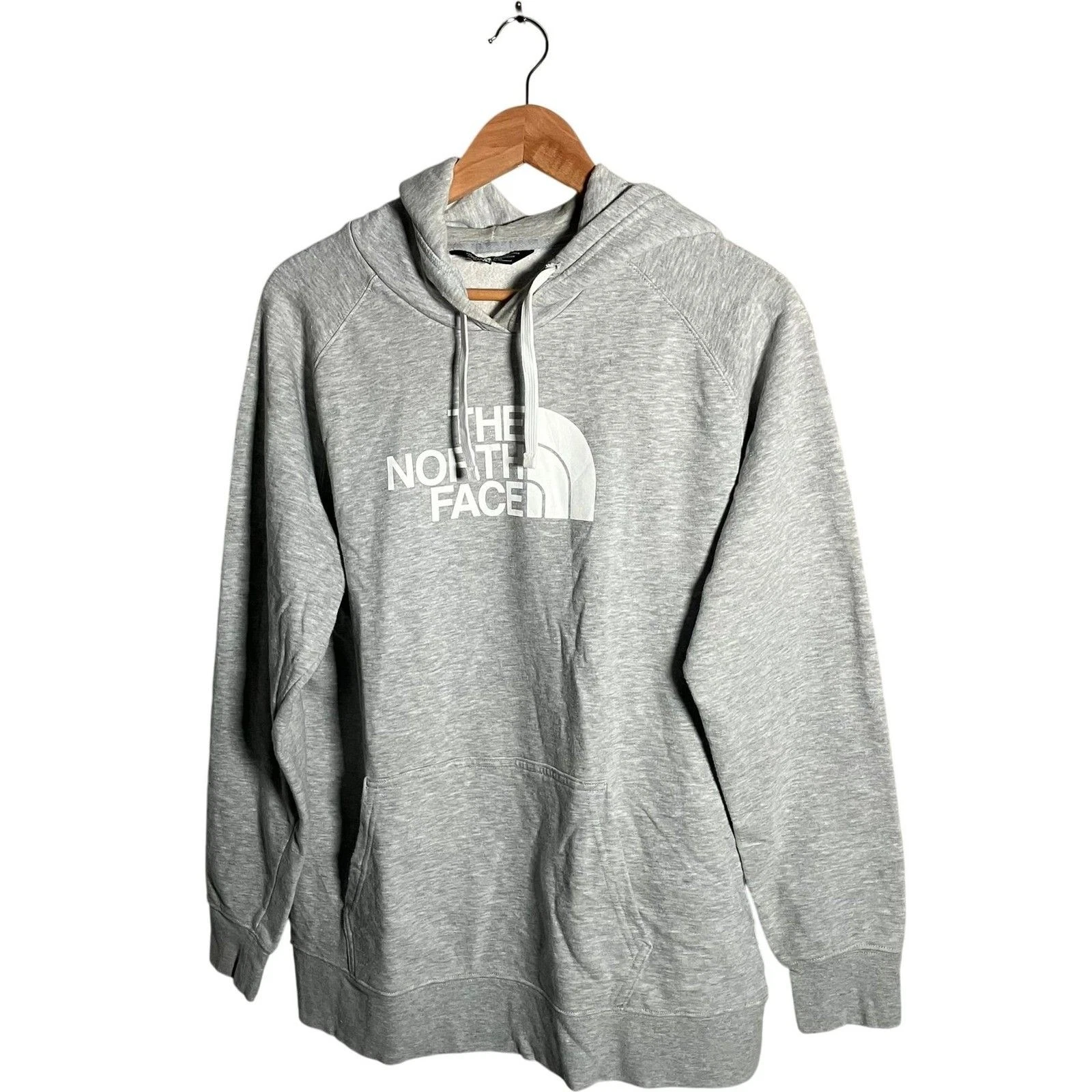 The North Face Hoodie Women's Size L Grey Pullover Logo Casual Outdoor
Opens in a new window or tab