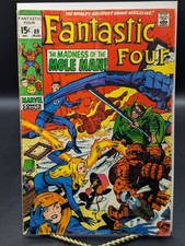 Fantastic Four #89 8/1969 Marvel 15c Late Sil...