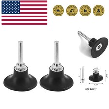 2 Inch Disc Pad Holder for Roloc, 2-Pack Quick Change Disc Attachments for Po...