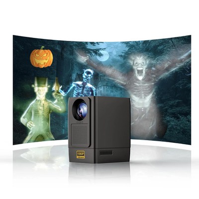 [Halloween Projector] AAXA L500 Projector HP Edition for Haunted Windows 1080P