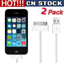 3FT 30 pin USB Charging Data Cable Cord For iPad 1/2/3 iPod Nano 1-6 LOT