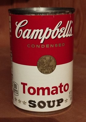  Campbell s Tomato Suppe Box voll versiegelt Andy Warhol Pop Art USA + Faltblatt