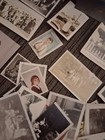 Vintage Antique Photo Lot 35+ Snapshot Portrait Vintage Ephemera Junk Journal — photo 5