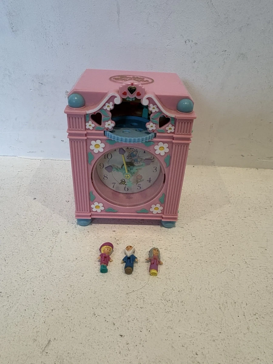 Polly Pocket Vintage - Bluebird 1991 - Coffret Horloge Fun Time Clock
