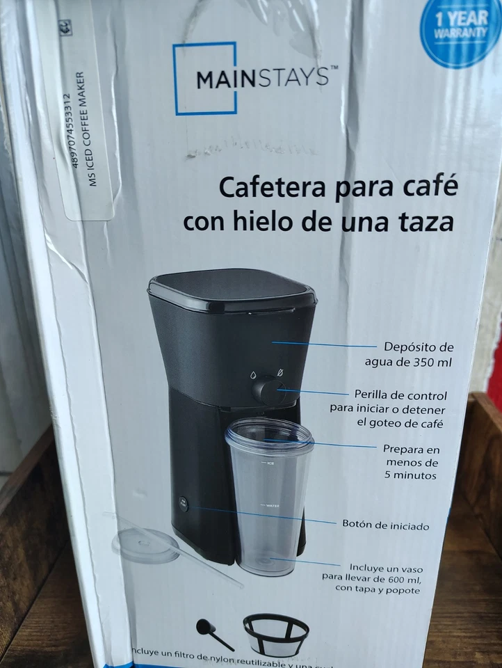 mainstay single serve Ice Coffee Maker - Image 3 of 3