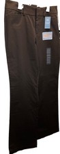 Dockers Womens Brown Mid Rise Curvy Straight ...