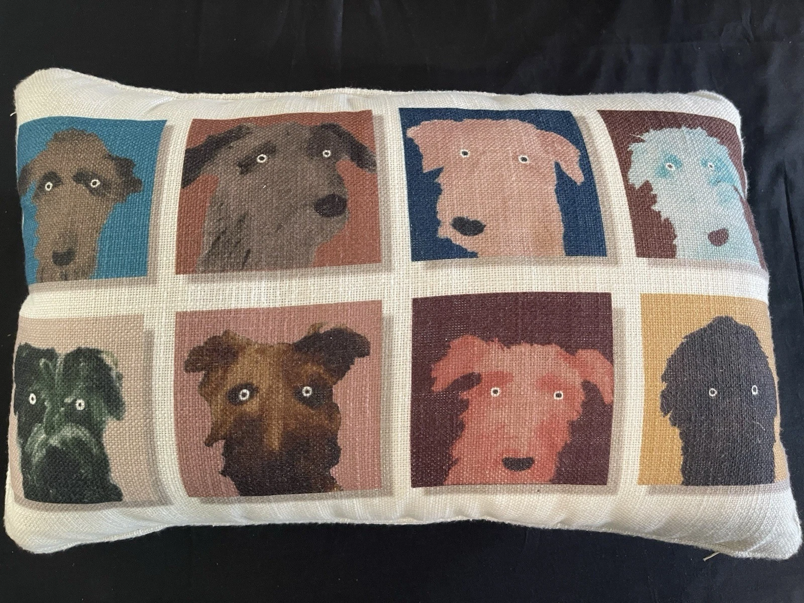 Magaschoni Home Dog Decorative Throw Pillow-Pop Art-Whimsical Eclectic Modern
