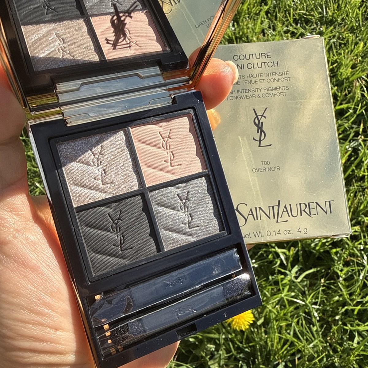 Yves Saint Laurent クチュールミニクラッチ700 Yves Saint Laurent Couture Mini Clutch #700 OVER NOIR 0.14oz / 4g