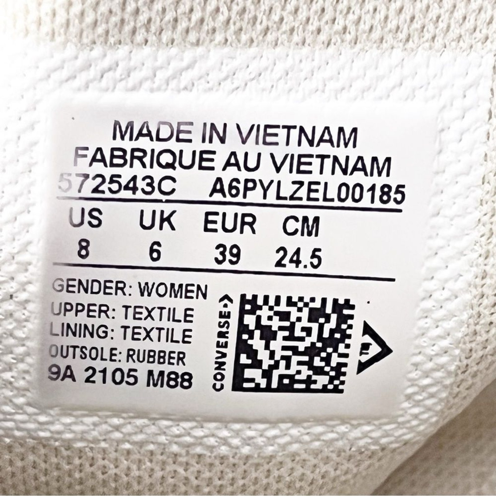 CONVERSE CHUCK TAYLOR ALL STAR Fall Florals Lace Up High Tops Sneakers Women’s 8 thumbnail 2