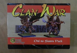 Clan War AEG Shadowlands, Oni no Sanru Box, L5R, very Rare
