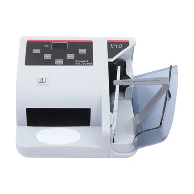 Mini Portable Multi-Currency Bill Counter with Plug-in and Battery Power Options
