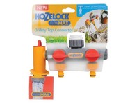 Hozelock 2250 Flowmax 3-Wege Wasserhahnanschluss 1/2 - 1In Bsp HOZ2250