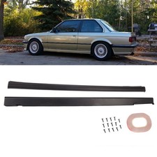 Sport Paket I Seitenschweller Set schwarz passt für BMW 3er E30 auch M-Paket