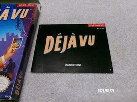#811 ON SALE Deja Vu Nintendo NES CIB AUTHENTIC !!