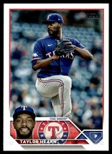 2023 Topps Taylor Hearn Texas Rangers #354