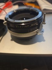 Vivitar Auto 2x Custom Tele Converter Model 2X-15 Topcon Exakta Cameras Case