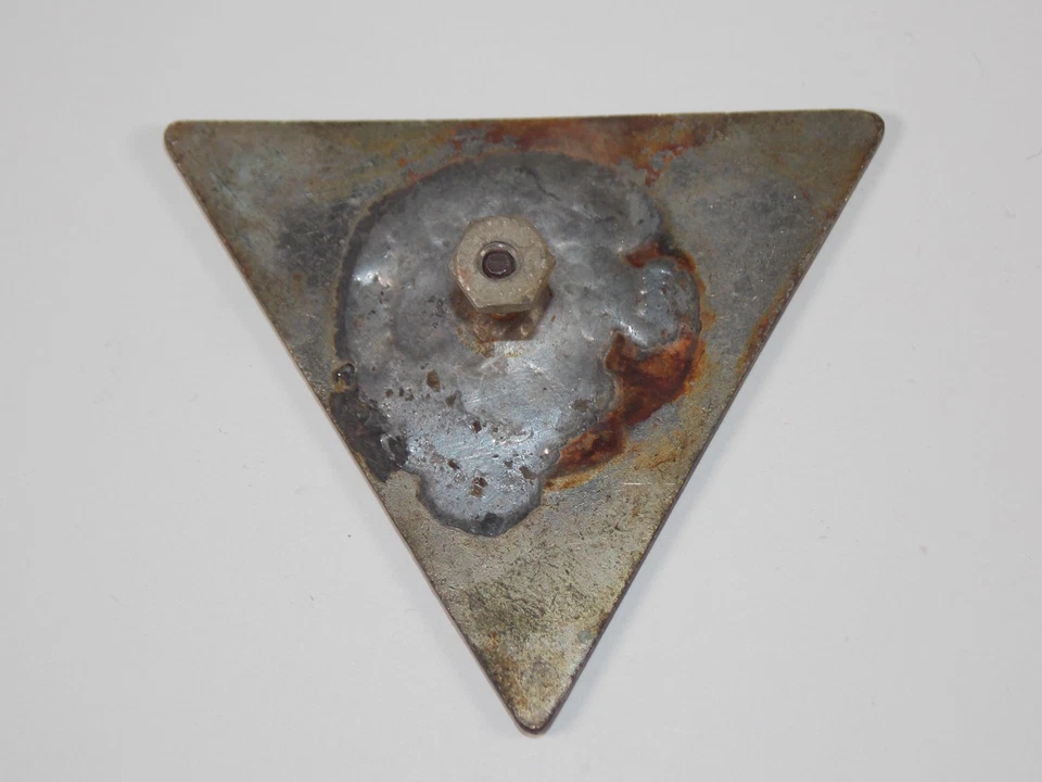 Raro 1923-1926 Hudson Motor Car Super Six Radiador Emblema Automotriz Insignia Logo Foto 3 de 4