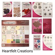 Heartfelt Creations Arianna Blooms Collection Paper Pad Dies Stamps