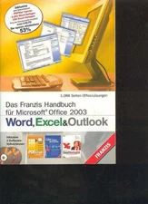 (44886) The Franzis Manual for Microsoft Office 2003, with 2 CD-ROMs, 380