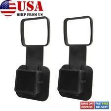 X2 For Jeep Wrangler Gladiator Cherokee Ram 2 Trailer Hitch Receiver Cover Plug
