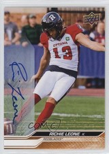 2024 Upper Deck CFL Auto Richie Leone #64 Auto 1lm9