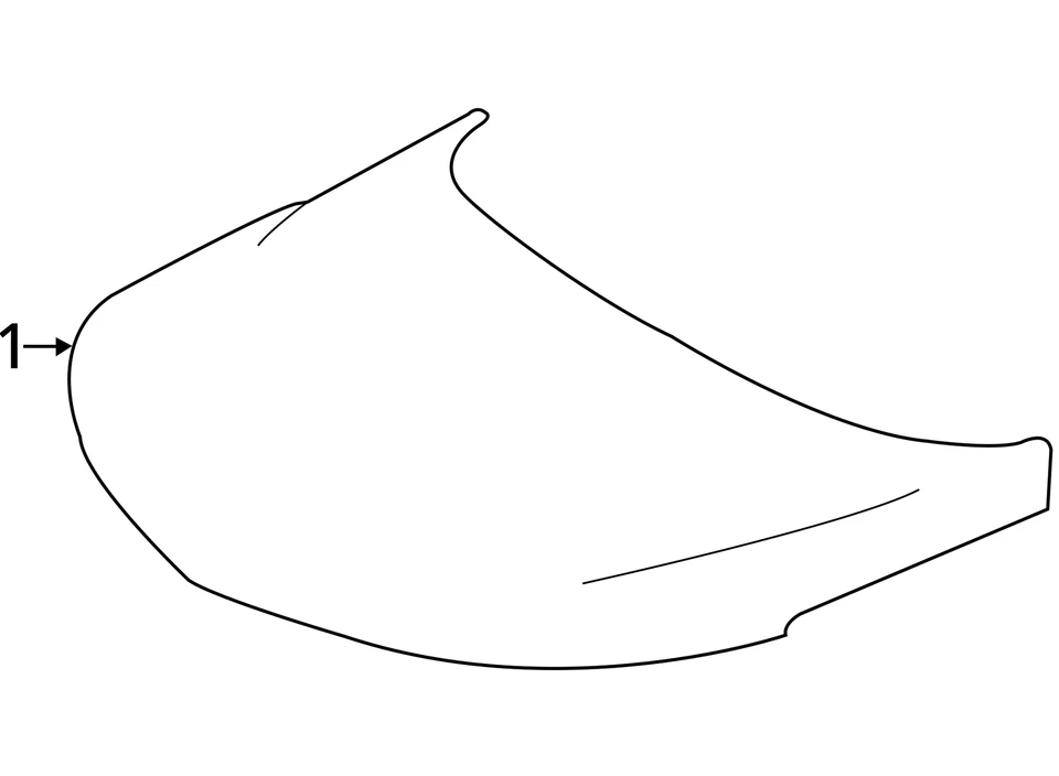 Capó usado se adapta a: Chevrolet Volt 2018 grado B Foto 4 de 4