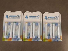 New 12 Toothbrush Replacement Heads Compatible W Oral B Pro, Genius,Smart