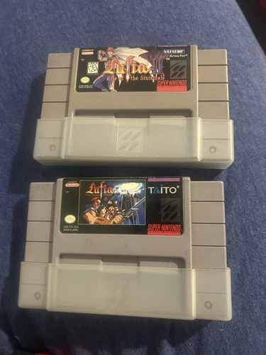 Lufia & the Fortress of Doom. & Lufia II: Rise of the Sinistrals(authentic SNES)