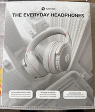 RAYCON  Wireless Bluetooth Over Ear Headphones, with Active Noise Cancelling