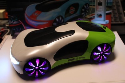 RC Drift Stunt Car, Gestensteuerung, 2,4GHz, Dual-Spray, LED, 360° Rotation