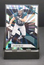 2017 Panini Unparalleled Jason Kelce #120 Rainbow Spokes Rookie RC Eagles 