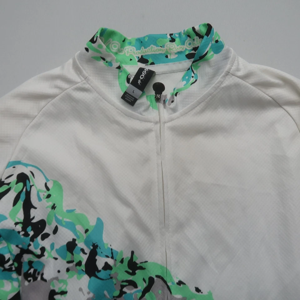 Camiseta deportiva de ciclismo Assos para mujer talla grande manga corta cremallera completa ciclismo de carretera Foto 3 de 4